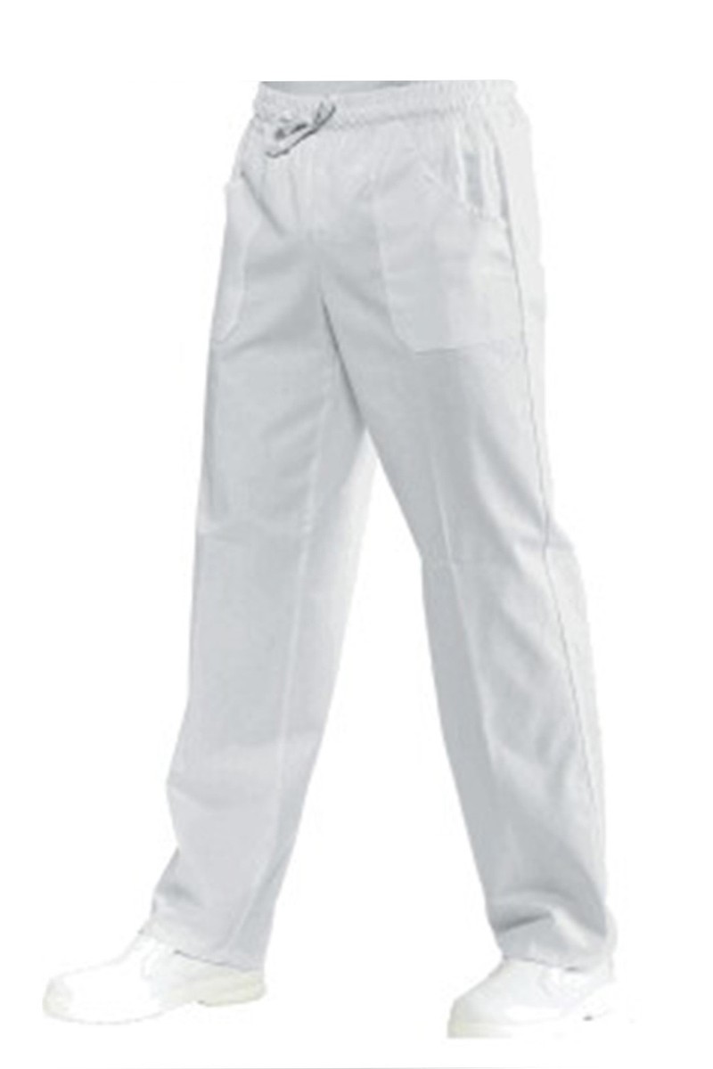 Pantaloni Da Chef Unisex In Polycotton - Divisa Per Cuochi, Pizzaioli, Infermieri