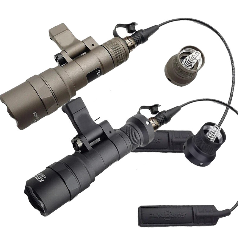 M340C Mini Hunting Light Pro Tactical Compact LED Weapon Light 500 Lumen