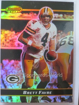 Brett Favre - 2000 Bowman's Best  #22 - Green Bay Packers Playercard