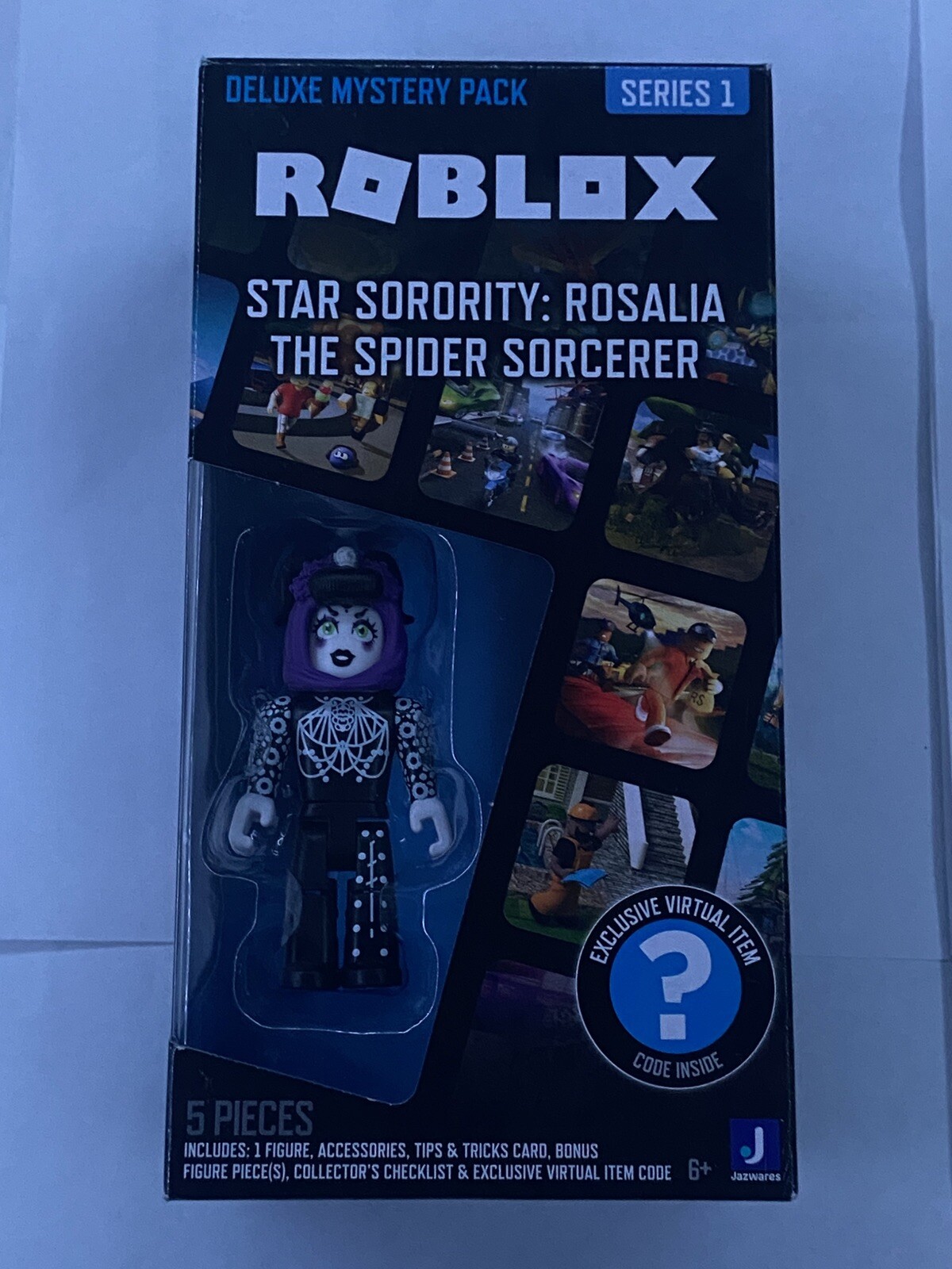 ROBLOX Action Collection SERIES 1 DELUXE MYSTERY PACK BOX Figures Virtual Codes