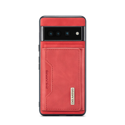 For Google Pixel 7 Pro PU  Leather Back Wallet Magnetic Flip Cover Slim Case