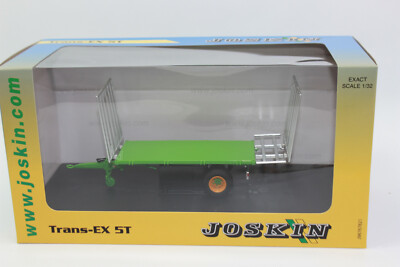UH 4148 Joskin Trans EX 5T für Heuballen Rundballenanhänger 1:32 NEU in OVP