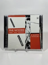 CD: Phil Woods Quartet/Quintet - 3LPs on 1CD - New Jazz / Encores / Woodlore