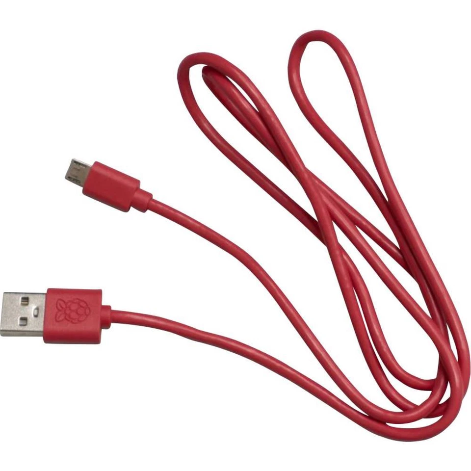 Official Raspberry Pi Keyboard – Red/White / Denmark Layout Brand New - Image 3 of 3