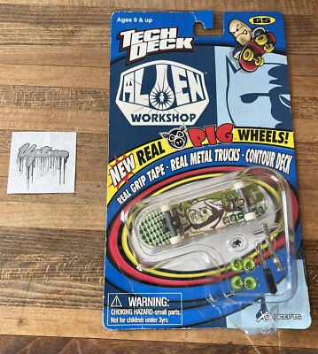 Tech Deck Alien Workshop Josh Kalis Sealed Fingerboard Don Pendleton Art