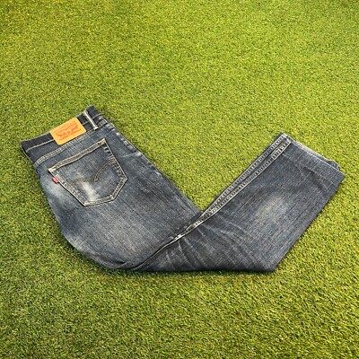 Levis 511 Jeans Blau Herren Hose Jeanshose Vintage Denim Größe W34 L34