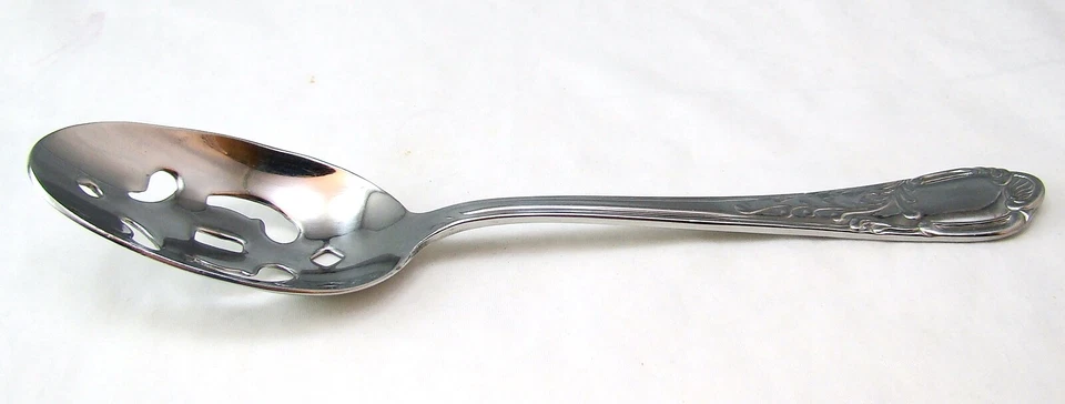 Sabatier Edelstahl 18/10 LOUIS XV Durchbrochener Tischservierlöffel - Bild 2 von 4