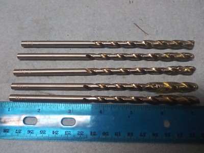 PRECISION TWIST DRILL 5.8MM HIGH SPEED DRILL BIT 5 PCS.