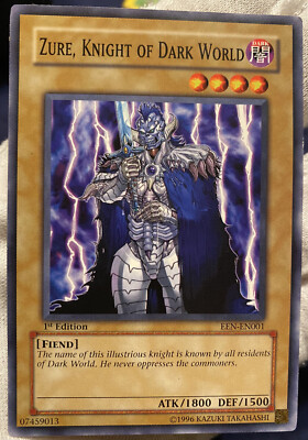 Yu-Gi-Oh! - “Zure, Knight of Dark World” - 1st Edition - EEN-EN001