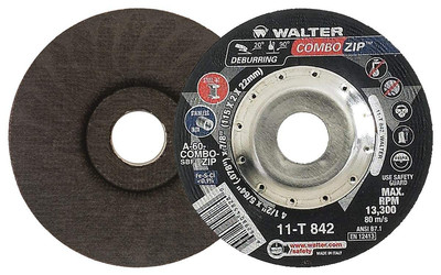Walter Combo Zip High Performance Cutoff Wheel, Aluminum Oxide (Pack of 25)