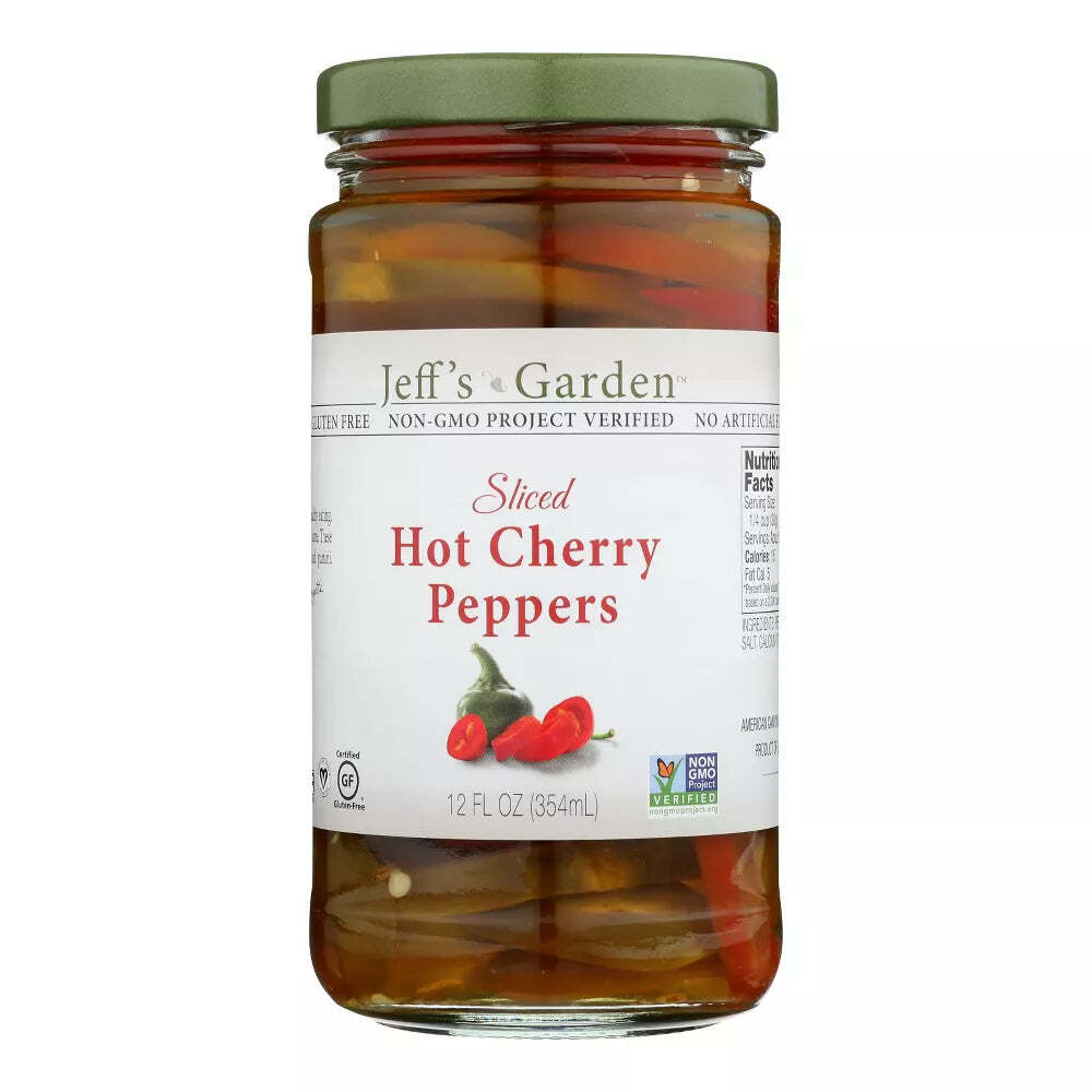 Jeffs Naturals Hot Cherry Pepper Hot Cherry Pepper 12 oz