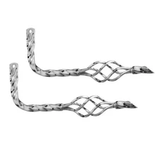 OG Lowrider Classic Twisted Bicycle Muffler W/Cage Chrome