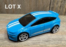 Hot Wheels FORD FOCUS RS HW Hatchbacks Loose Blue DHP07 Tuner LOT X