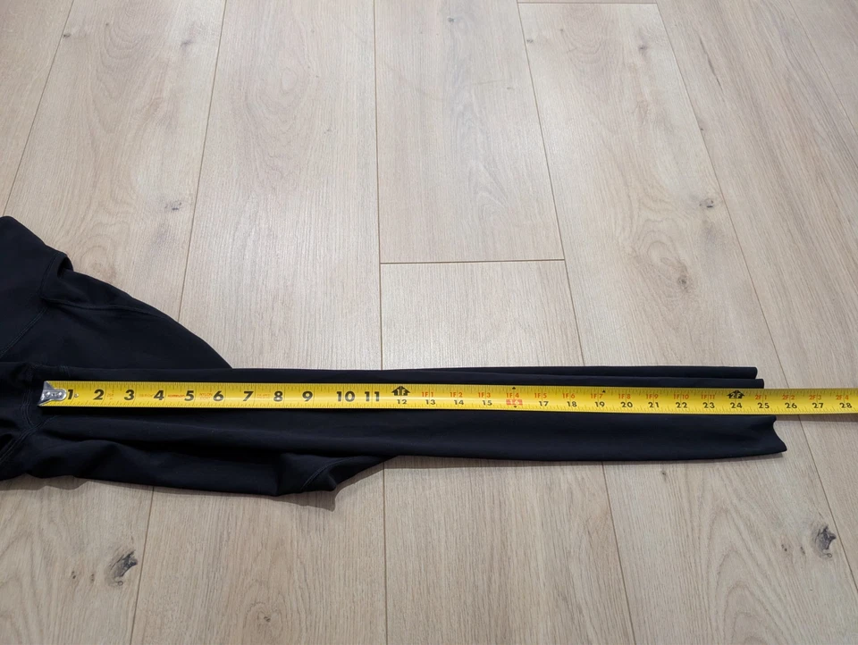 Lululemon Size 12 Base Pace High-Rise 25” Tight Black RARE IMMACULATE - W5DKHS - Image 4 of 4