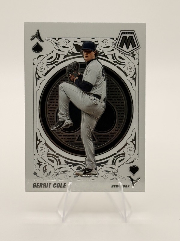 Gerrit Cole 2022 Panini Mosaic Aces #A-3 New York Yankees PWE 