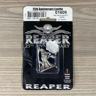 25TH ANNIVERSARY LYSETTE PATHFINDER METAL REAPER MINIATURE FANTASY BLISTER PACK