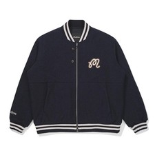Genuine Malbon Golf Wool Brand Padded Jacket DARK NAVY MAN 
