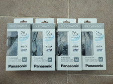 4 x Panasonic 3D Eyewear, Medium, Model TY-EW3D3ME, Rechargeable, Original Box