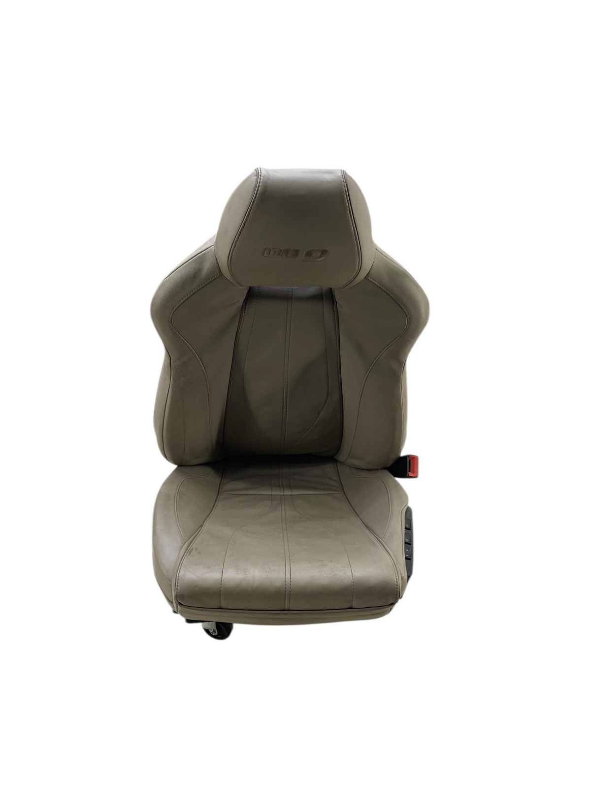 2013-2016 Aston Martin DB9 Volante Front Right Passenger Seat W/ Bag Ice Mocha