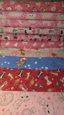 Cats Kittens Cotton Flannel Quilting Fabric