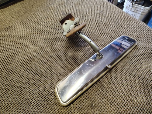1969 1970 71 Skylark GS SS Chevelle GTO 442 Cutlass Convertible Rearview Mirror - Picture 2 of 7