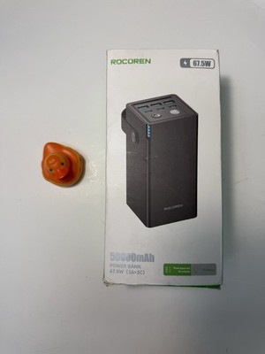 Rocoren 6 Ports Portable Charger Power Bank 50000mAh for Multiple Devices, 67.5W