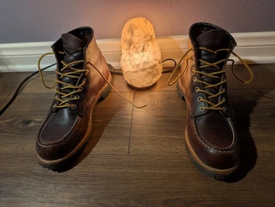 Brown Red Wing Moc Toe Boots for Men for sale | eBay display picture 3