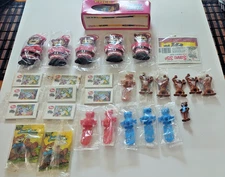 BIG Lot Post Cereal Premiums Toy  Super Sugar Crisp Sugar Bear 1980s Most Sealed