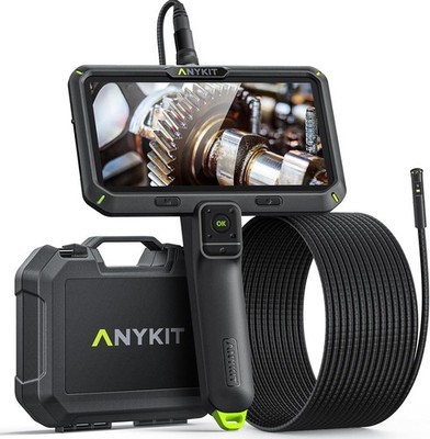 16.5FT Endoscope Camera with Light, 1080P Dual Lens, 6'' IPS Screen