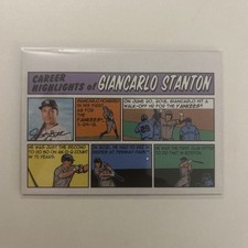 Giancarlo Stanton 2022 Topps Heritage - 1973 Topps Comics 73TC-46