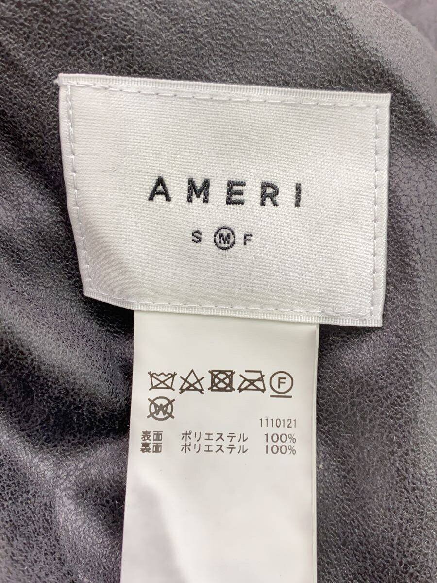 AMERI Gray Polyester Solid Coat M Stylish Casual … - image 3