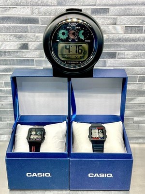 3 Rare Casio Vintage Digital Watch Twin Graph AE20W AE21W TGQ200 588 809 JDM FL