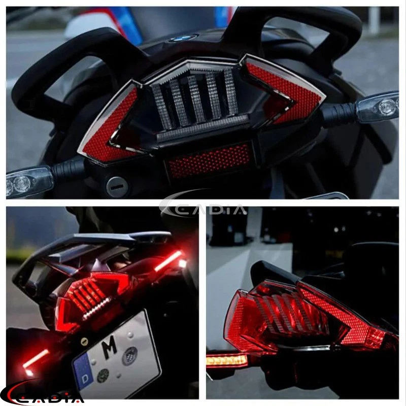 LED Tail Light Integrated Brake Light For BMW F650GS F800GT F800 R S R1200GS ADV - Image 3 of 4
