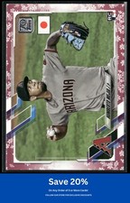 Humberto Mejia Rookie 2021 Topps Japan Edition #196 Cherry Blossoms #/99 AC4