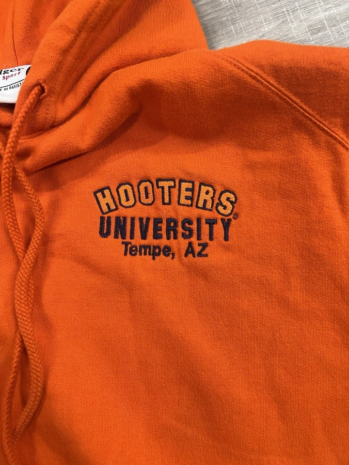 Sudadera con capucha vintage Hooters University Tempe Az talla S para mujer Foto 2 de 3