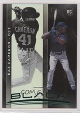 2021 Panini Chronicles Black Green 5/5 Daz Cameron #18 0in6