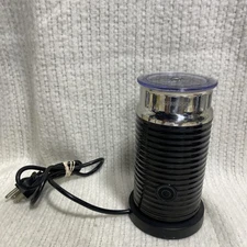 Nespresso Aeroccino 3 Electric Milk Frother Cup Whisk & Base and Power Cord