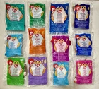 Ty Beanie Babies McDonalds Happy Meal 12 Complete Set Vintage 1999 Sealed