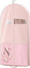 43" Travel Garment Bag with Accessories Zipper Pocket, Heavy Duty Suit Bag for S