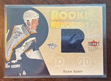 2005-06 Fleer Ultra Ryan Suter Rookie Uniformity #RU-RS Nashville Predators