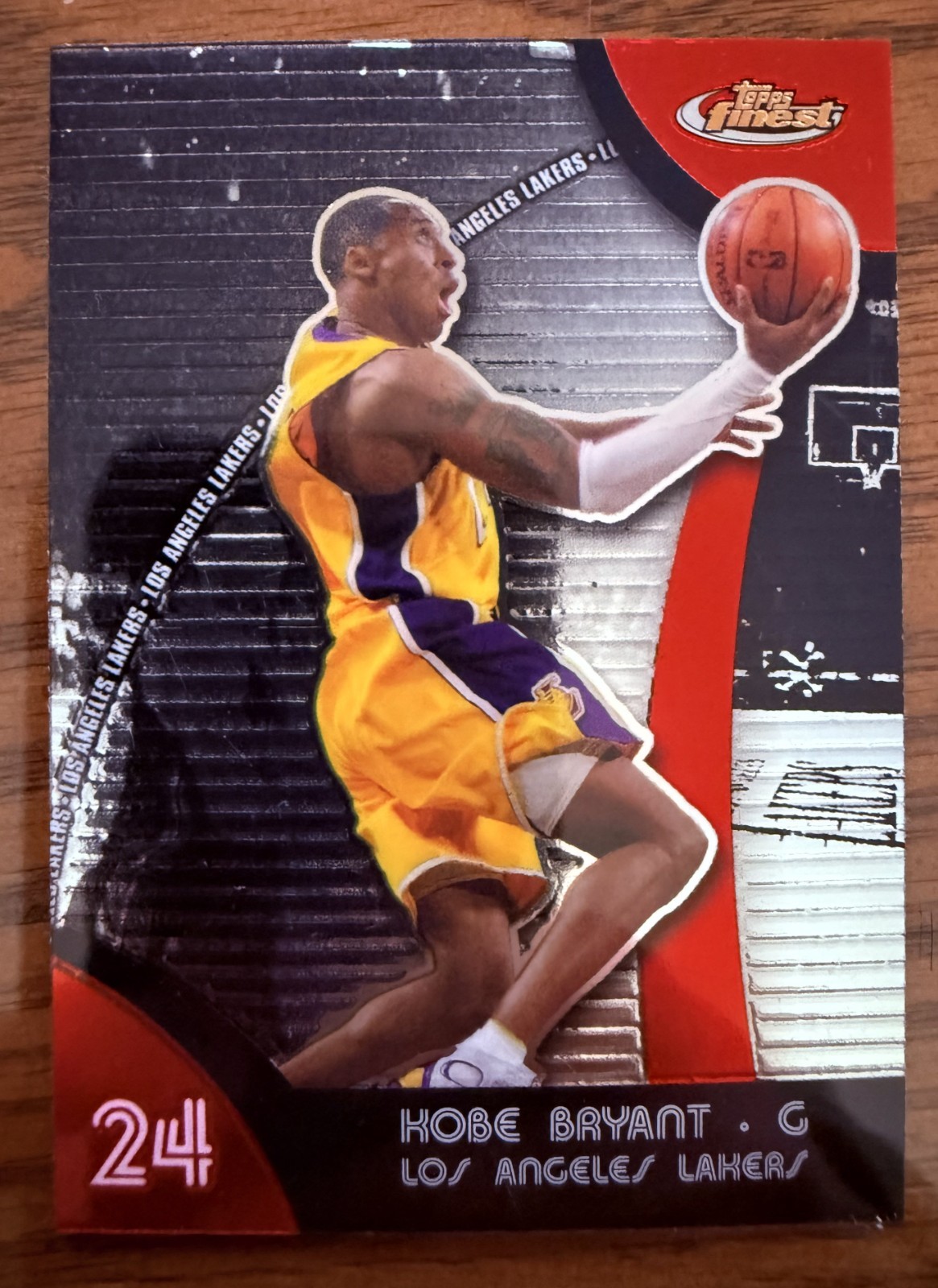 2007 - 2008 Topps Finest - Kobe Bryant #24