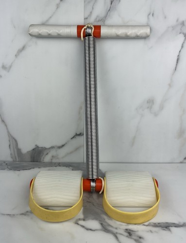 Vintage 1980's Pull-Up Exerciser Spring Action Rowing Row Ab - Picture 10 of 15