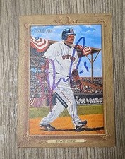2007 Topps Turkey Red 130 Autograph David Ortiz (AU)