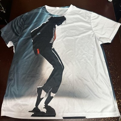Michael Jackson 3D moonwalk T-shirt 2X