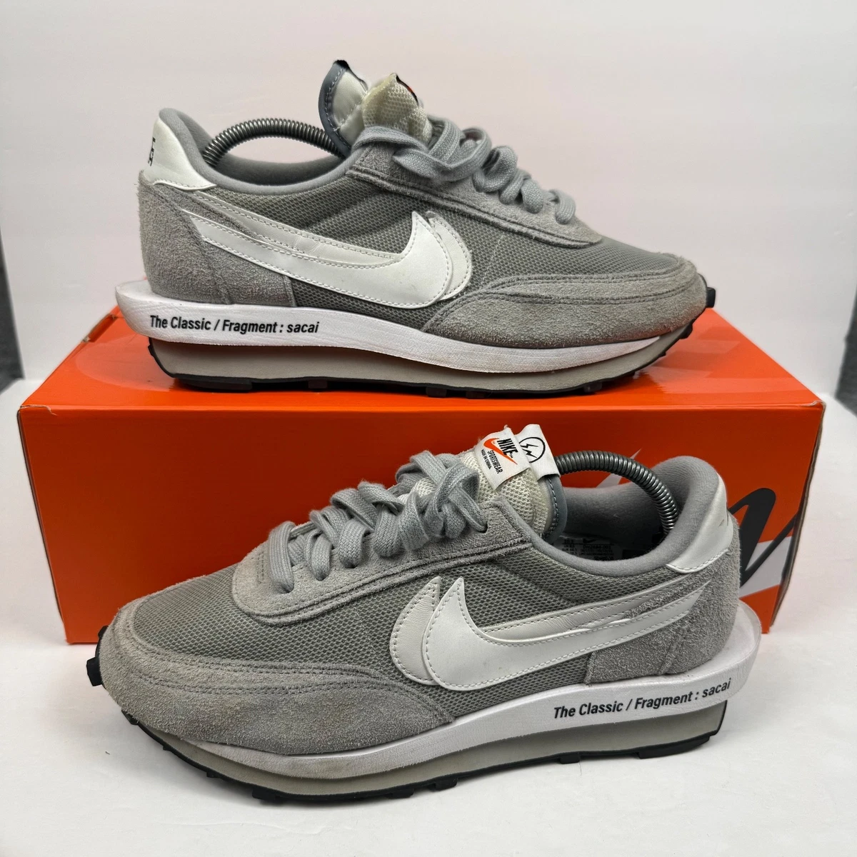 Nike LDV Waffle x Fragment Design x Sacai Gray for Sale