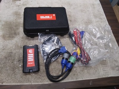 GENUINE Cummins Inline 7 Data Link Adapter W/ Cables, Case MINT Tool OEM