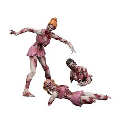 JOYTOY Dark Source 1/25 Action Figures Zombie Figure CheerLeaders Model Toys