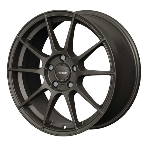 4 Autec WIZARD Winter Felgen 7,5x17 4x100 GUN für Hyundai Accent Getz i20 i10 Ba - Bild 4 von 5