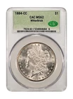 1884 CC CAC MS62 Silver Dollar Carson City Mint