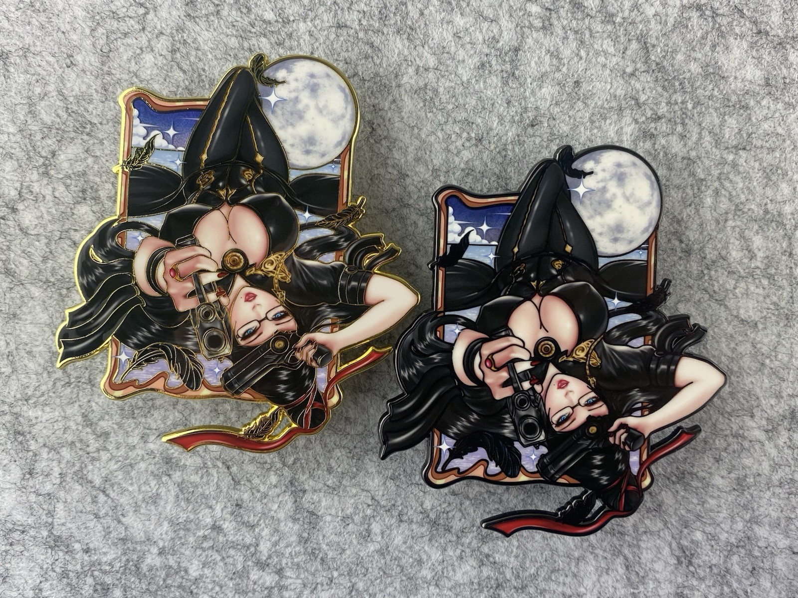Pin esmaltado Bayonetta Anime Girl Videojuego Fanmade